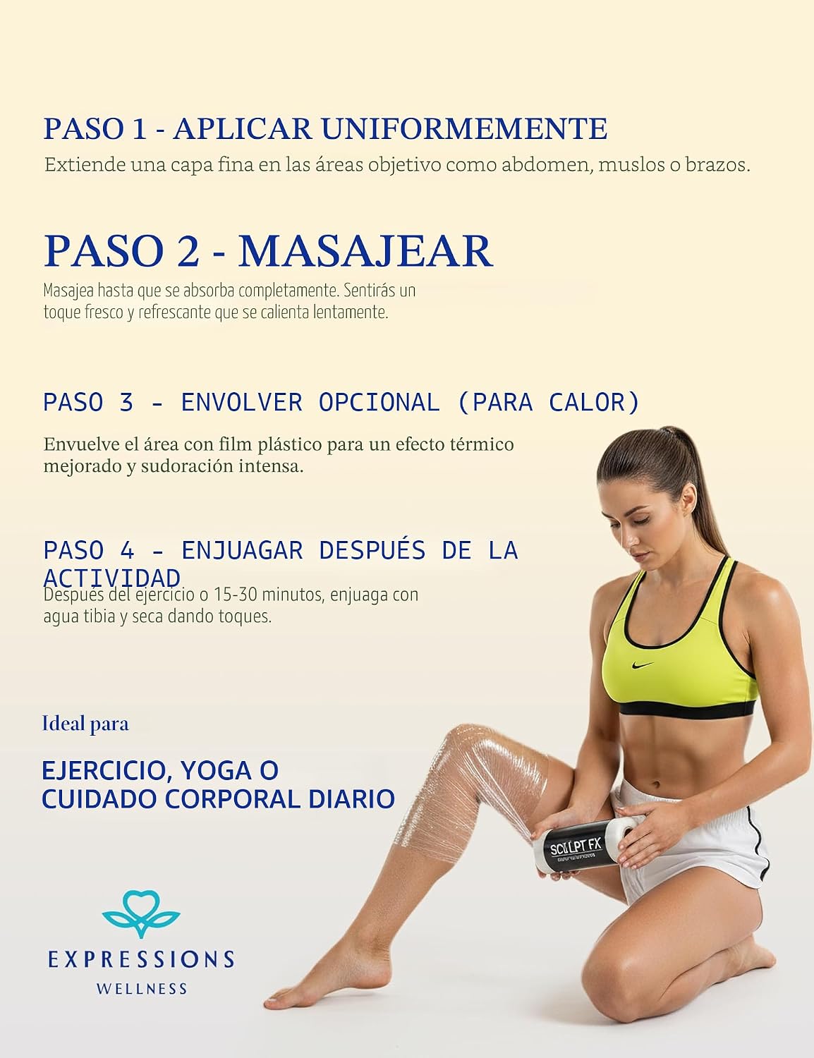 Cryo Thermo - Crema tensora de celulitis para el cuerpo