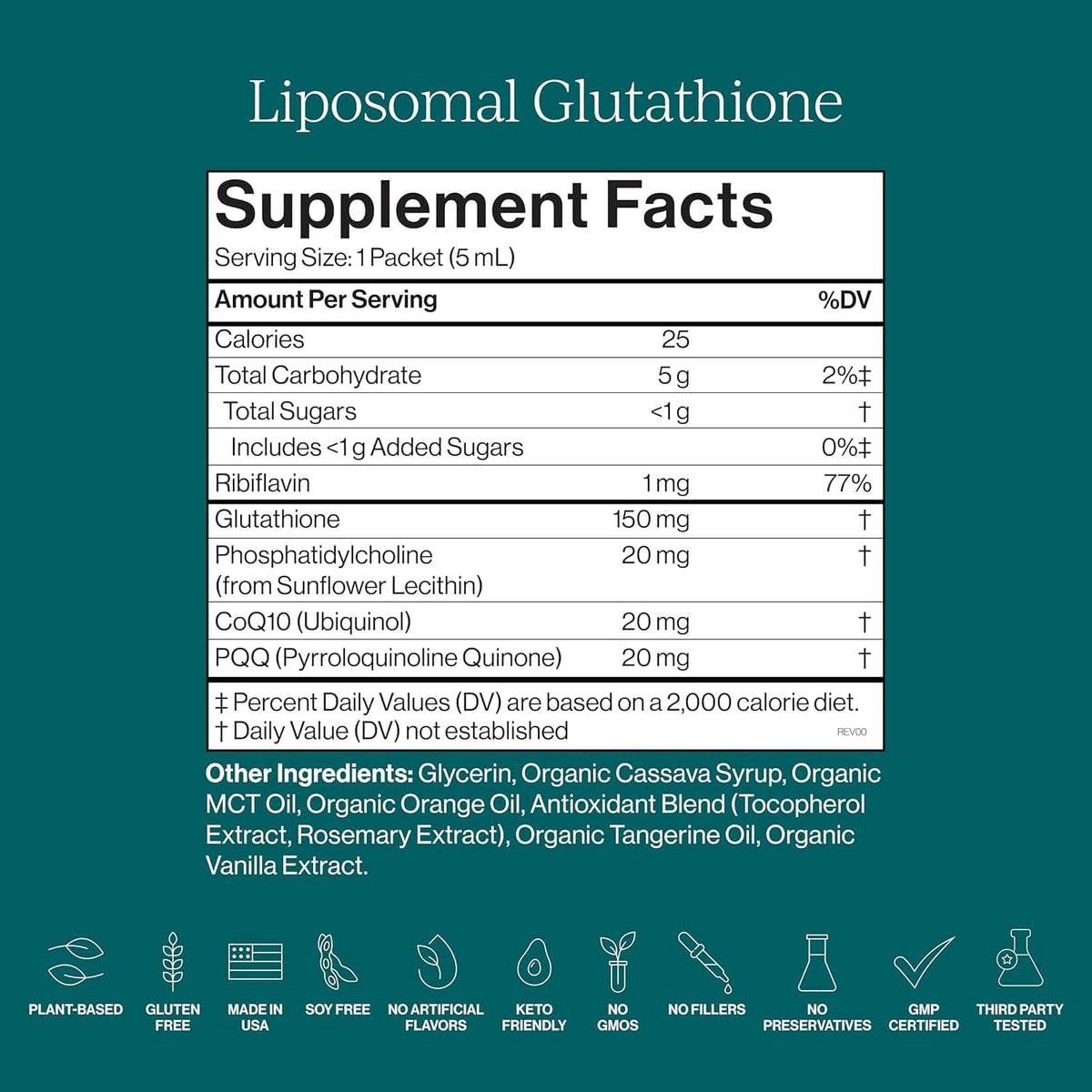 CYMBIOTIKA Suplemento de glutatión liposomal