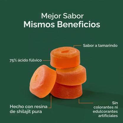 Gomitas RootLabs de Shilajit 10 en 1