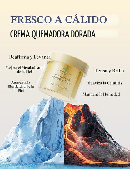 Cryo Thermo - Crema tensora de celulitis para el cuerpo