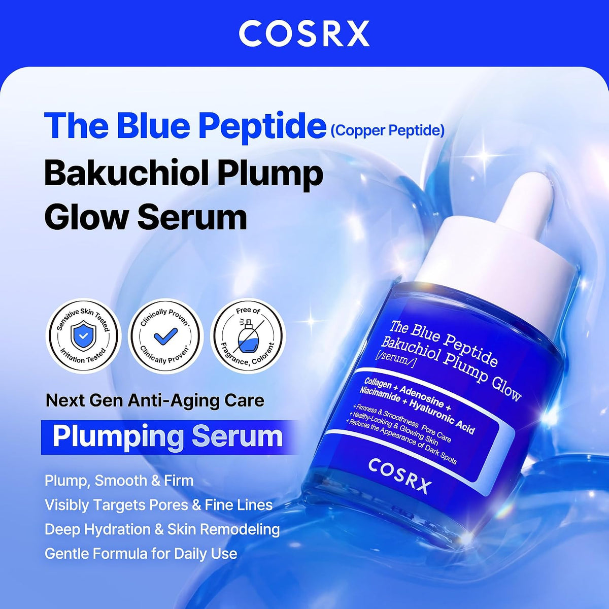 Serum de peptidos GHK-Cu + 5 Multipeptidos