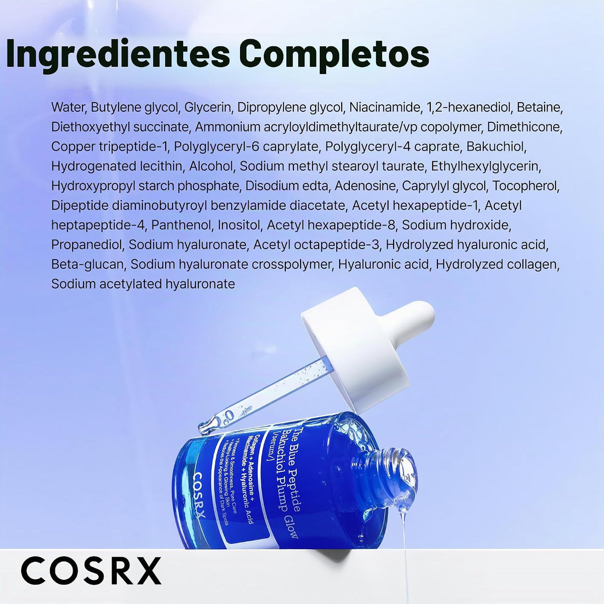 Serum de peptidos GHK-Cu + 5 Multipeptidos